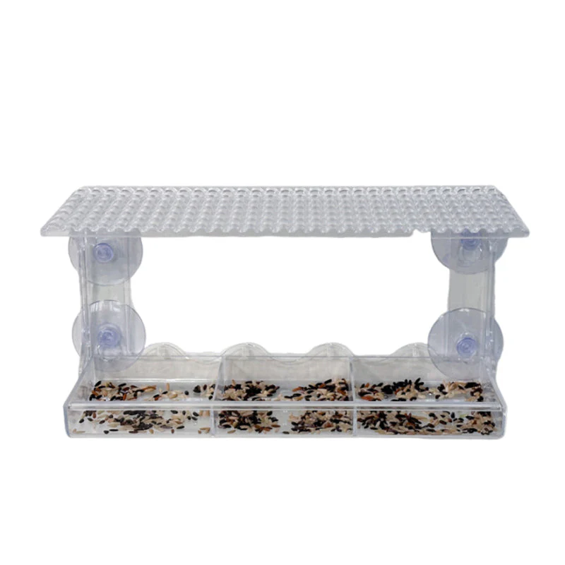 Outdoor Clear View Window Zuignap Vogelvoeder - Image 11