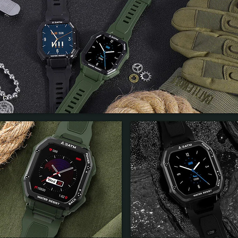 Outdoor waterdicht anti-collision Slim Horloge - Image 8