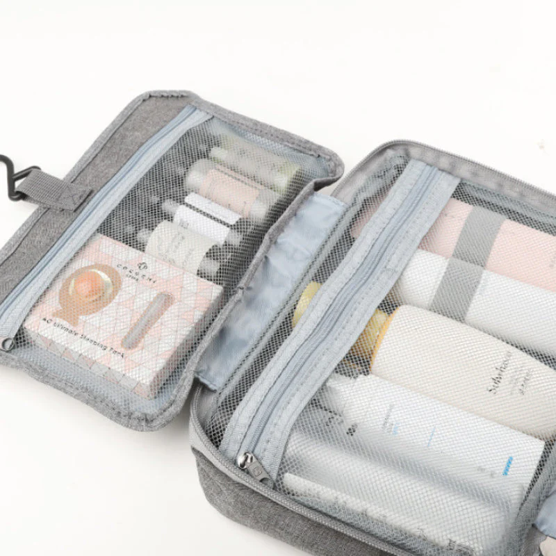 Perfect voor op reis - toilettas voor dames met ophanghaak - Image 12