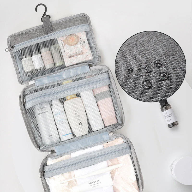 Perfect voor op reis - toilettas voor dames met ophanghaak - Image 14