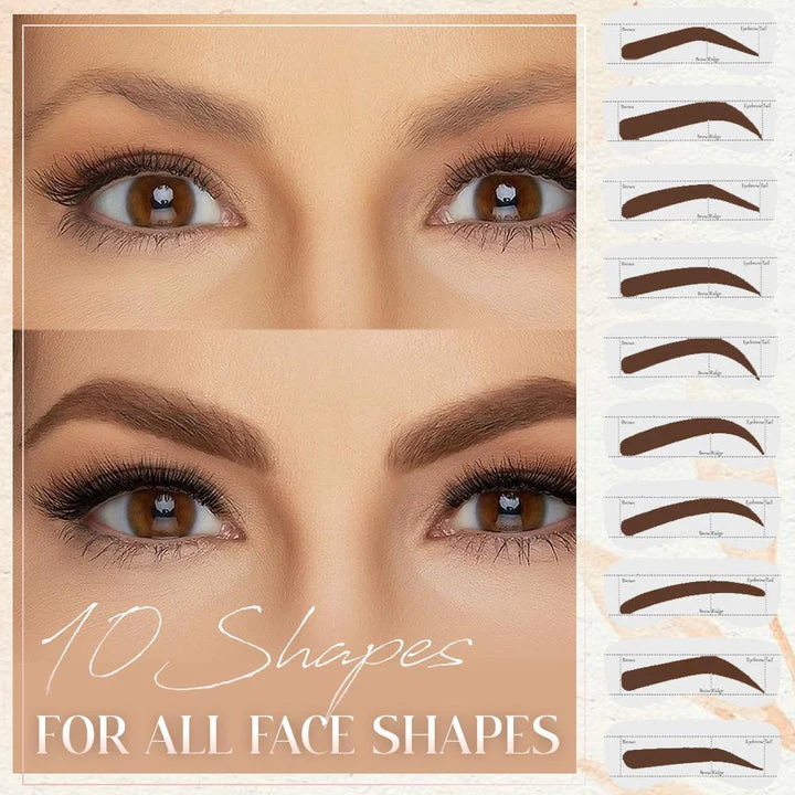 BrowMaster  - Stencil en stempelset | 1+1 GRATIS - Image 4