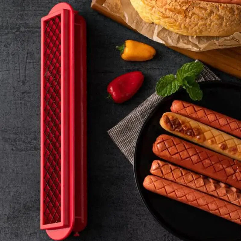 Perfecte Criss-Cross Slots Hotdogs Slicer - Image 2
