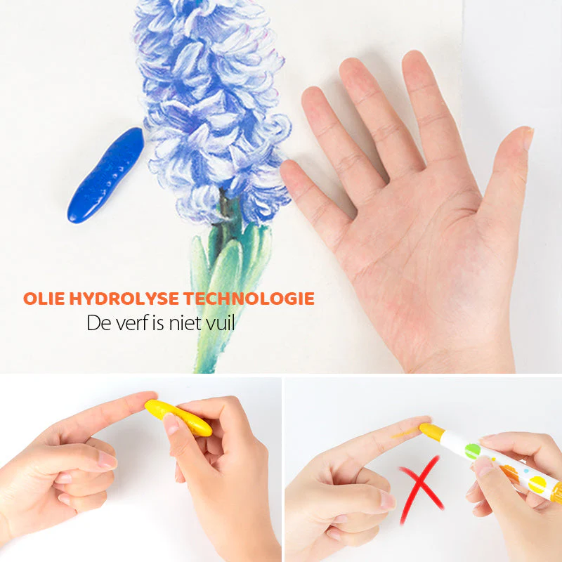Pindakleurpotloden voor kinderen - Image 3