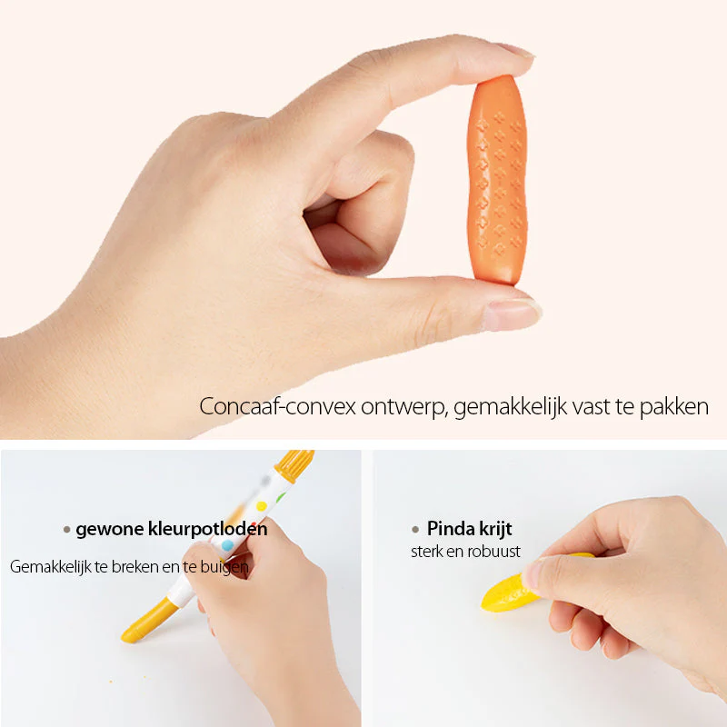 Pindakleurpotloden voor kinderen - Image 5