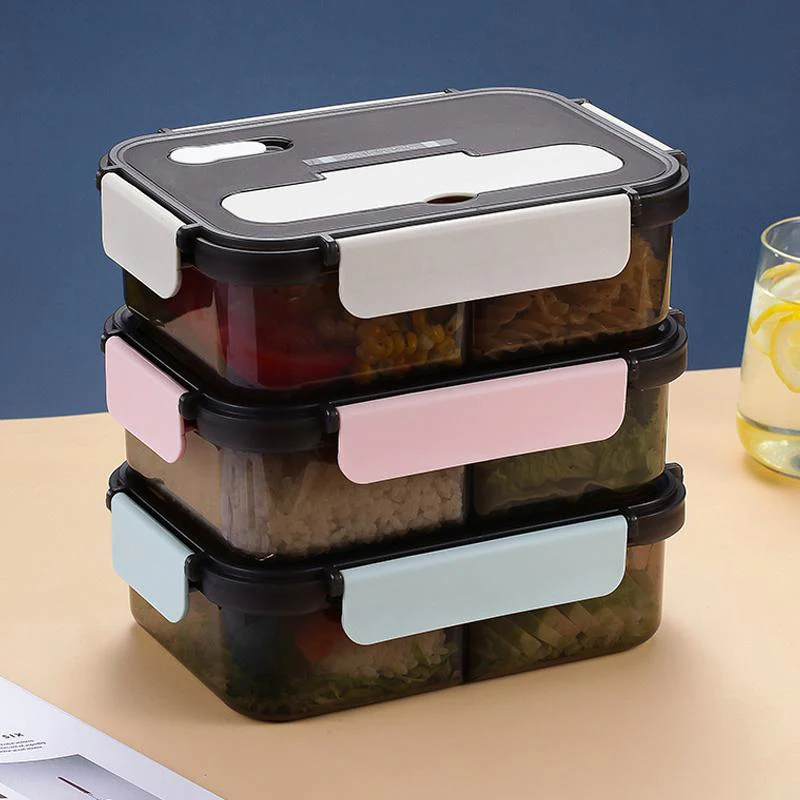 Plastic Bento Opbergvak Lunchbox - Image 11