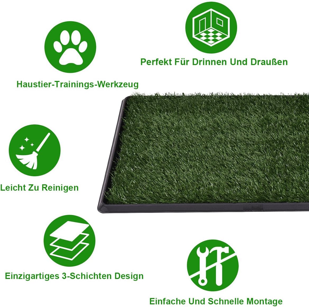 PuppyPottyPro - Draagbare huisdieren Plasmat met Dienblad | 50% KORTING - Image 3