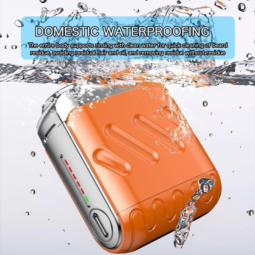 Draagbare Rotatie - Dual Ring Elektrisch Scheerapparaat | 50% KORTING - Image 3
