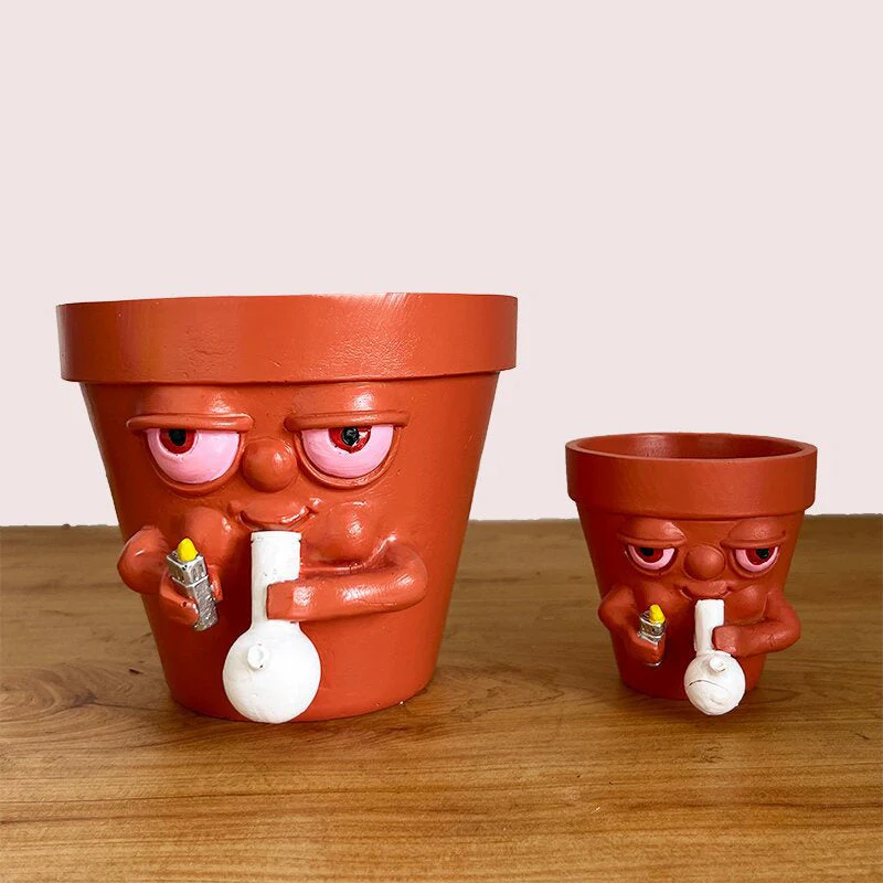 Pot rokende ingemaakte plantenbak - Image 16