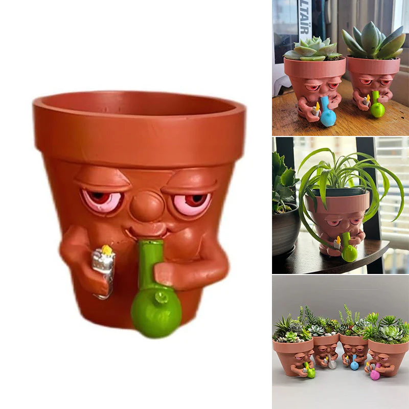 Pot rokende ingemaakte plantenbak - Image 4