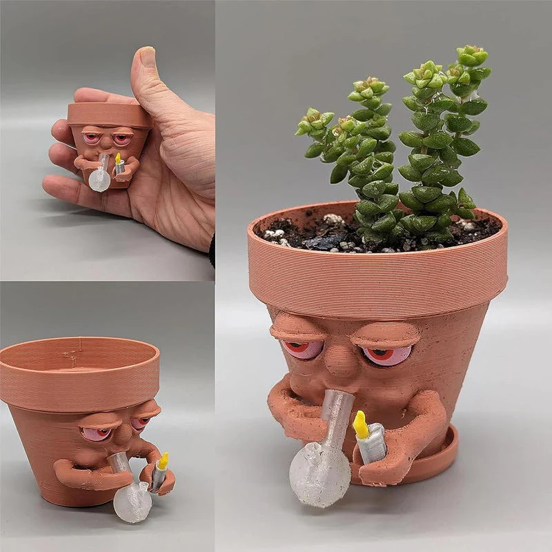 Pot rokende ingemaakte plantenbak - Image 5