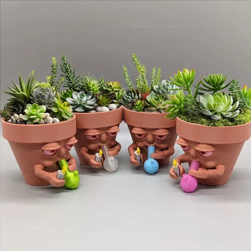 Pot rokende ingemaakte plantenbak - Image 6