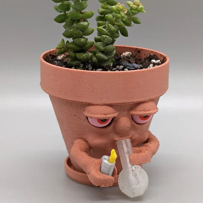 Pot rokende ingemaakte plantenbak - Image 9
