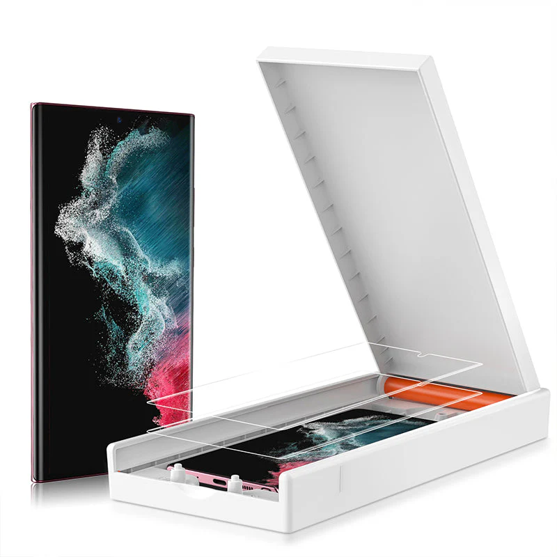 Premium schermbeschermfolie met installatiedoos voor Galaxy S23 Ultra - Image 3