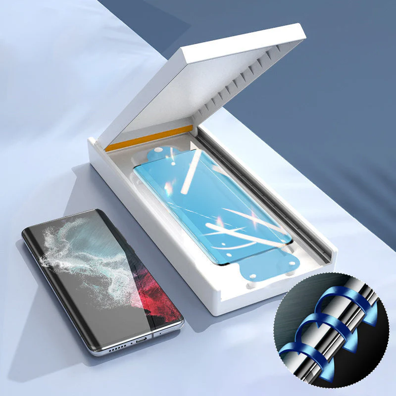 Premium schermbeschermfolie met installatiedoos voor Galaxy S23 Ultra - Image 4