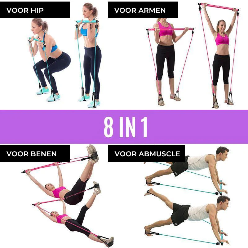 Producten Draagbare Pilates Bar Kit - Image 2