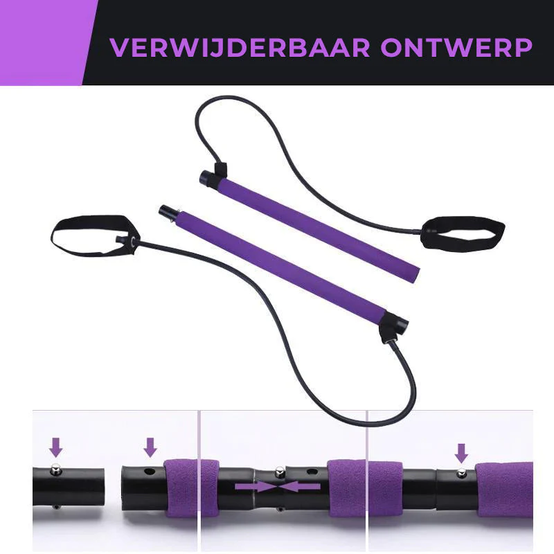 Producten Draagbare Pilates Bar Kit - Image 5