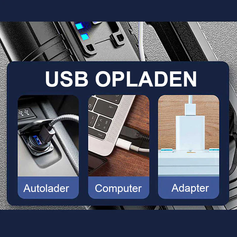 Producten Super heldere elektronische zaklamp - Image 6