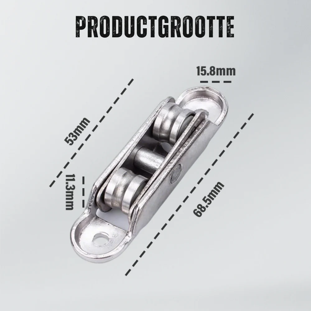 GlideRoll Set 4 stuks – Stille Raamrol | 50% KORTING - Image 2
