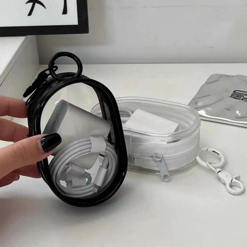 PVC waterdichte transparante kabelopbergtas - Image 3
