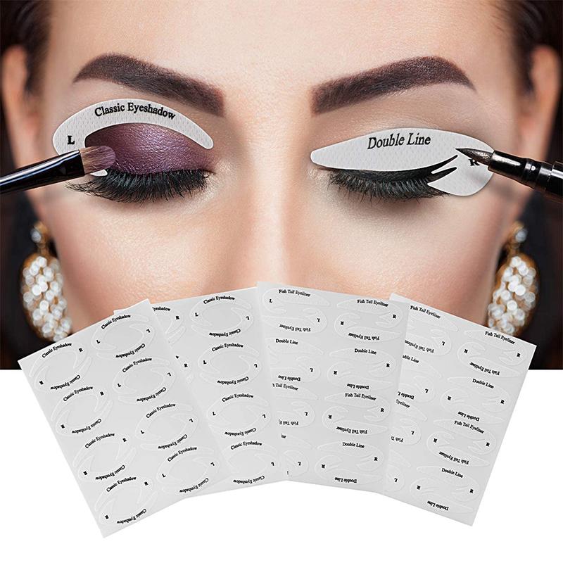 EyePerfect - 10 stijlen in 4 sjablonen voor feilloze eyeliner en oogschaduw | 50% KORTING