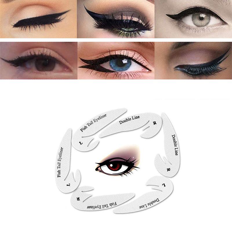 EyePerfect - 10 stijlen in 4 sjablonen voor feilloze eyeliner en oogschaduw | 50% KORTING - Image 5