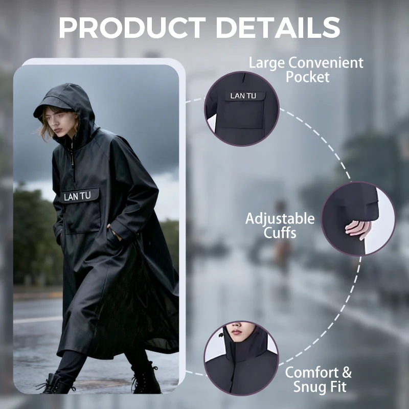 RainShield – Waterdichte lange regenjas | 50% KORTING - Image 8