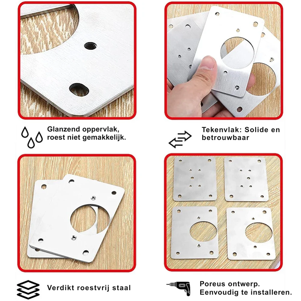 ReinforcePro – Scharnier Reparatie Kit - 5 stuks | 50% KORTING - Image 2