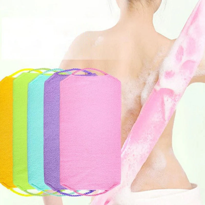 Rekbare rugwrijfbadhanddoek - Image 2
