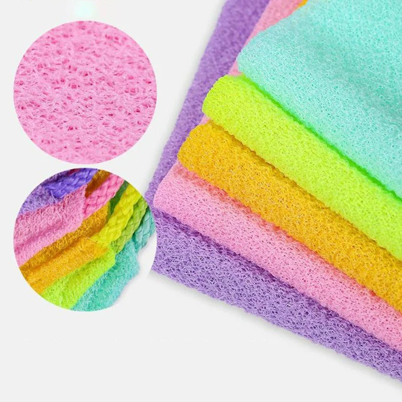 Rekbare rugwrijfbadhanddoek - Image 3