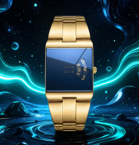 Remi – Spatwaterdichte horloge met hypnotiserende draaiende schijven - Image 3