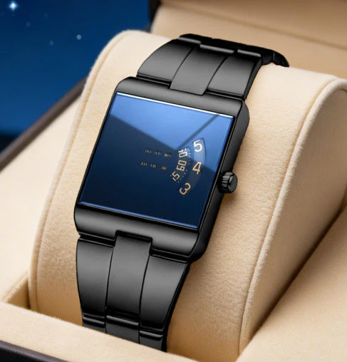 Remi – Spatwaterdichte horloge met hypnotiserende draaiende schijven - Image 6