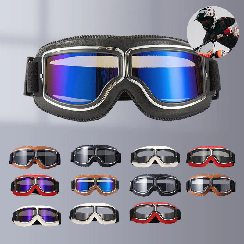 Retro motorbril - Image 8