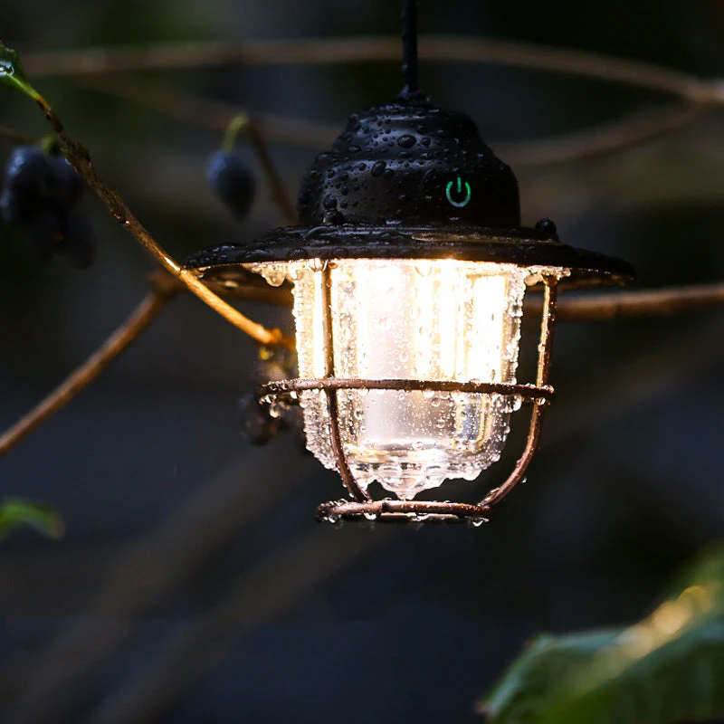 Retro waterdichte LED-kampeerlamp - Image 2