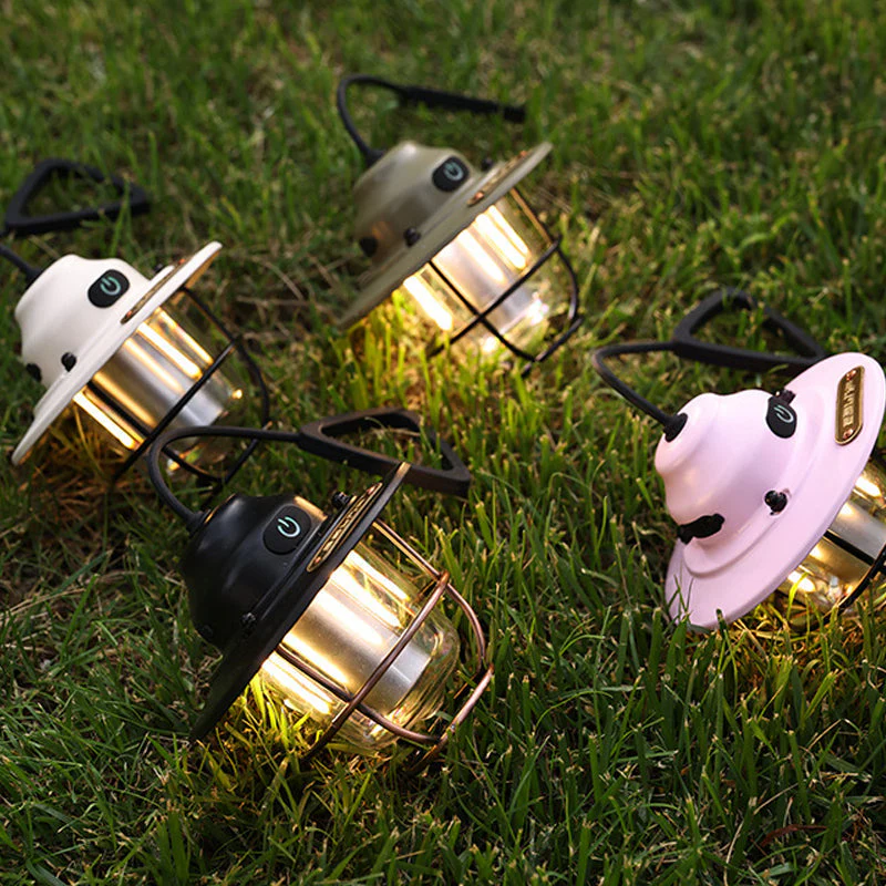 Retro waterdichte LED-kampeerlamp - Image 6