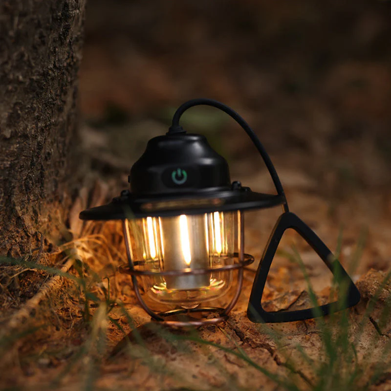 Retro waterdichte LED-kampeerlamp - Image 8