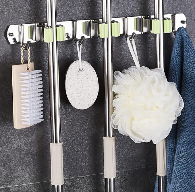 GripEase™ – Nooit meer rondslingerende bezems of dweilen in huis! - 43 cm breed | 50% KORTING