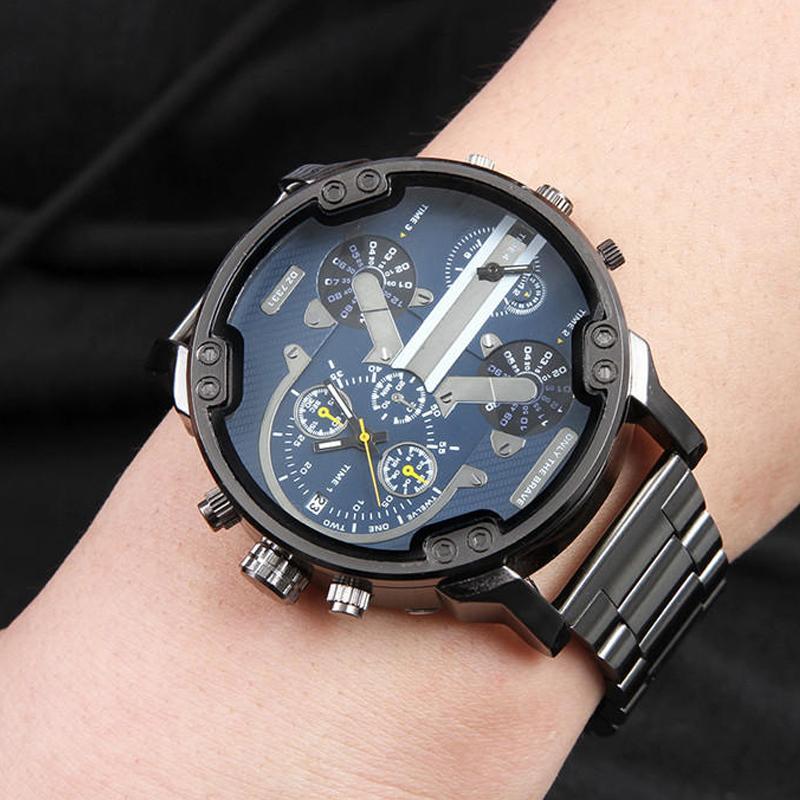 Roestvrijstalen chronograaf quartz horloge - Image 14
