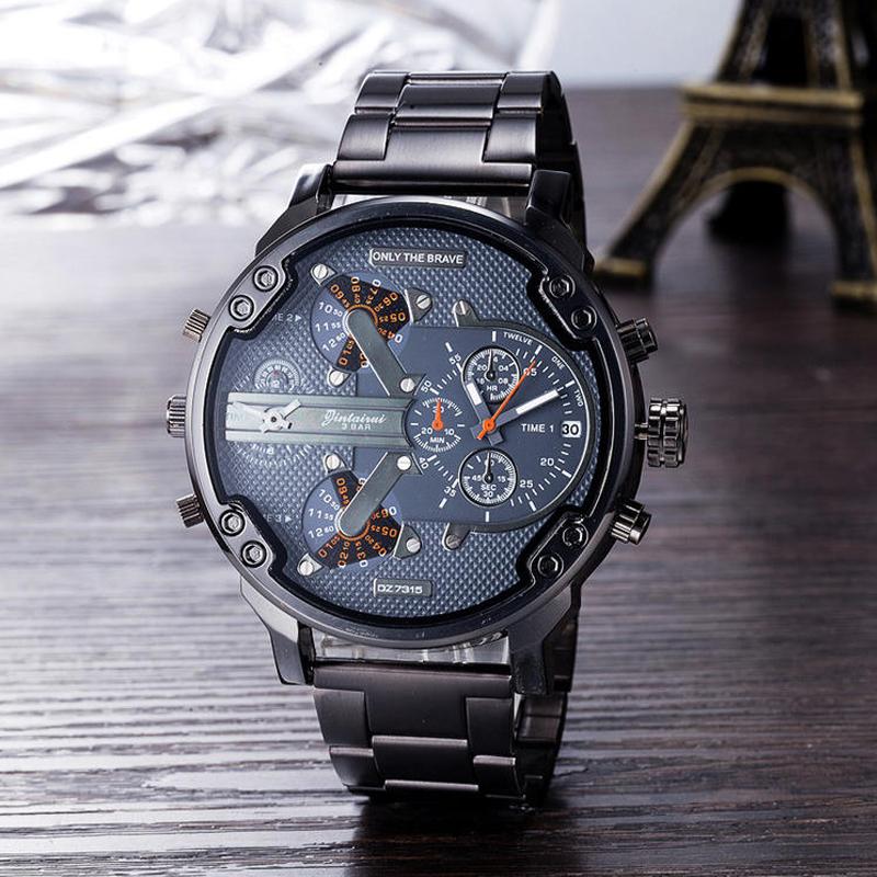 Roestvrijstalen chronograaf quartz horloge - Image 15