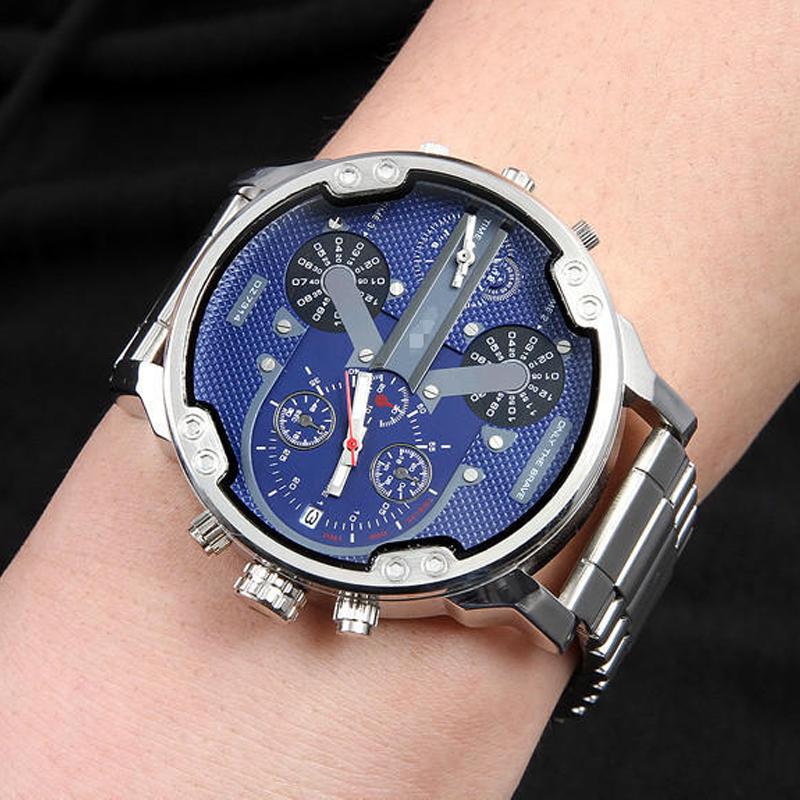 Roestvrijstalen chronograaf quartz horloge - Image 16
