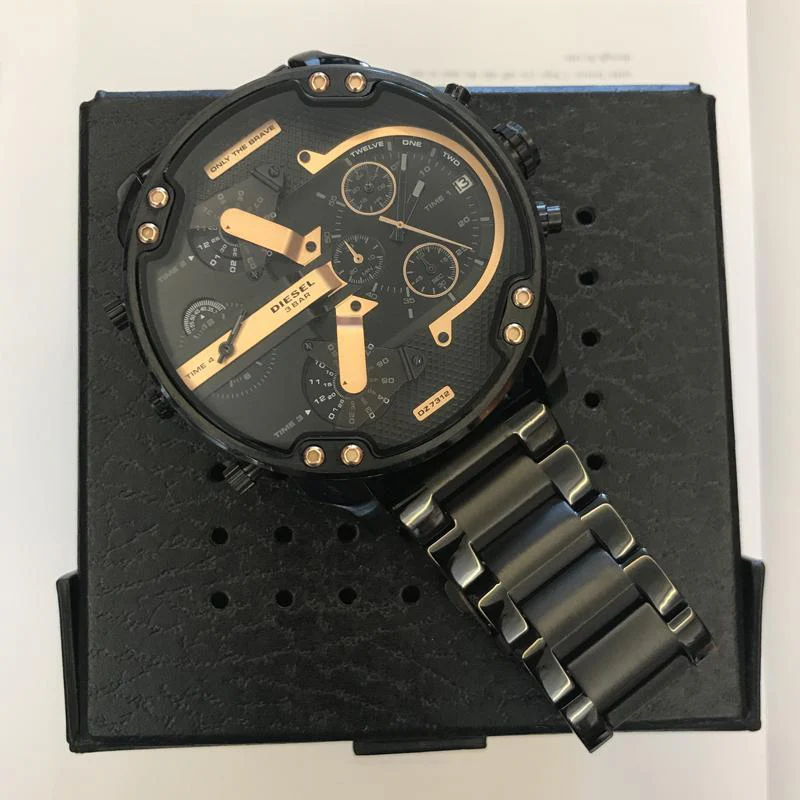 Roestvrijstalen chronograaf quartz horloge - Image 20