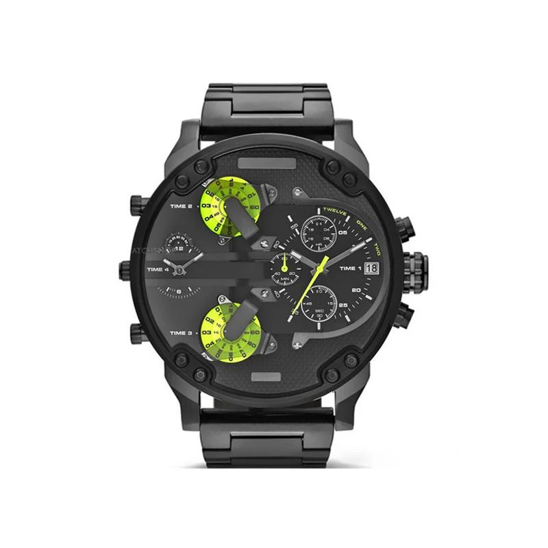 Roestvrijstalen chronograaf quartz horloge - Image 34