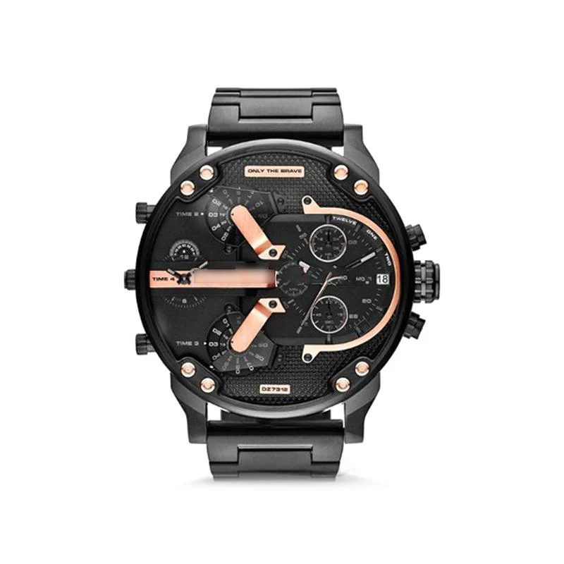 Roestvrijstalen chronograaf quartz horloge - Image 7