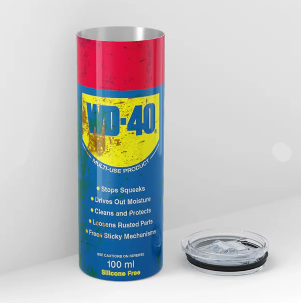 RetroHydrate - Roestvrijstalen, op WD-40 geïnspireerde vuilnisemmer | 50% KORTING - Image 12