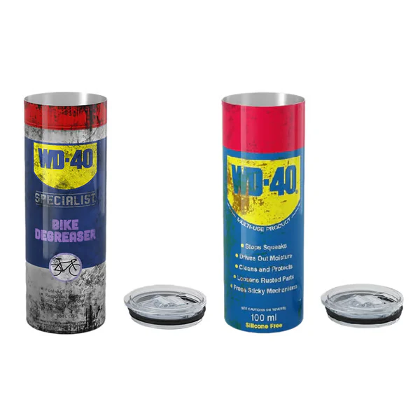 RetroHydrate - Roestvrijstalen, op WD-40 geïnspireerde vuilnisemmer | 50% KORTING - Image 4