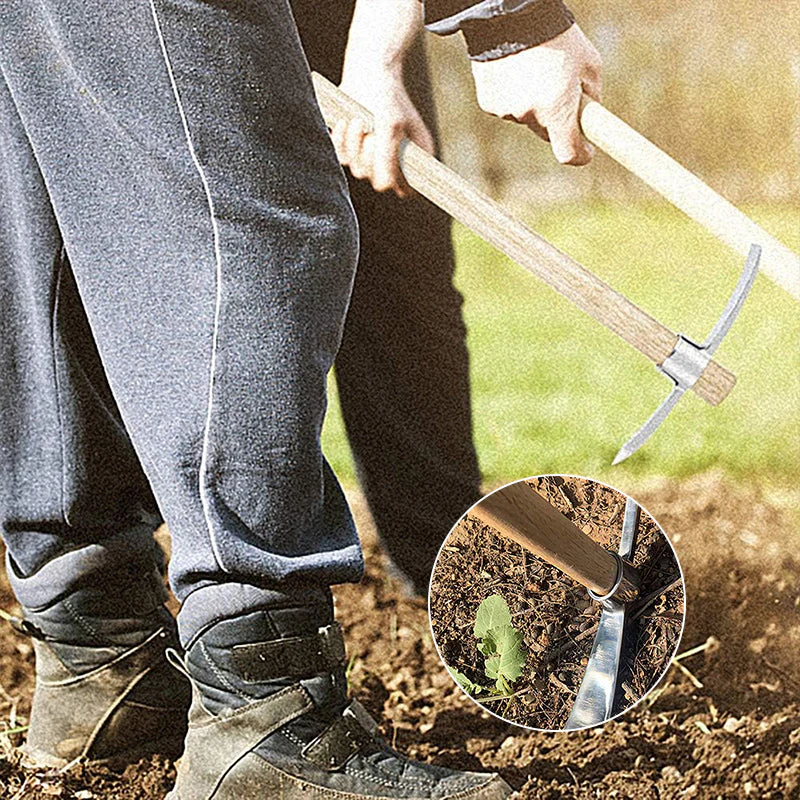 Roestvrijstalen tweekoppige houweel - Image 10