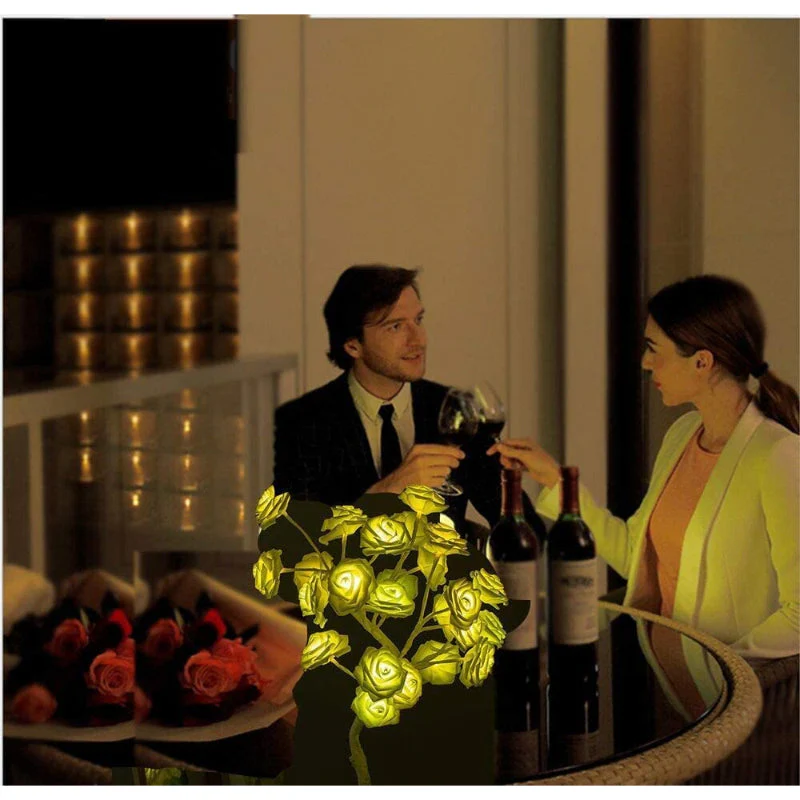 Rozenboom nachtlamp met afstandbediening - Image 7