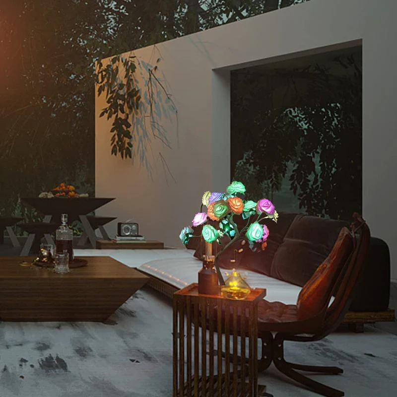 Rozenboom nachtlamp met afstandbediening - Image 9