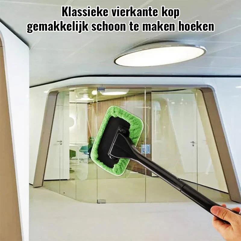 Ruitenreiniger, met 2 herbruikbare microvezelkappen - Image 8