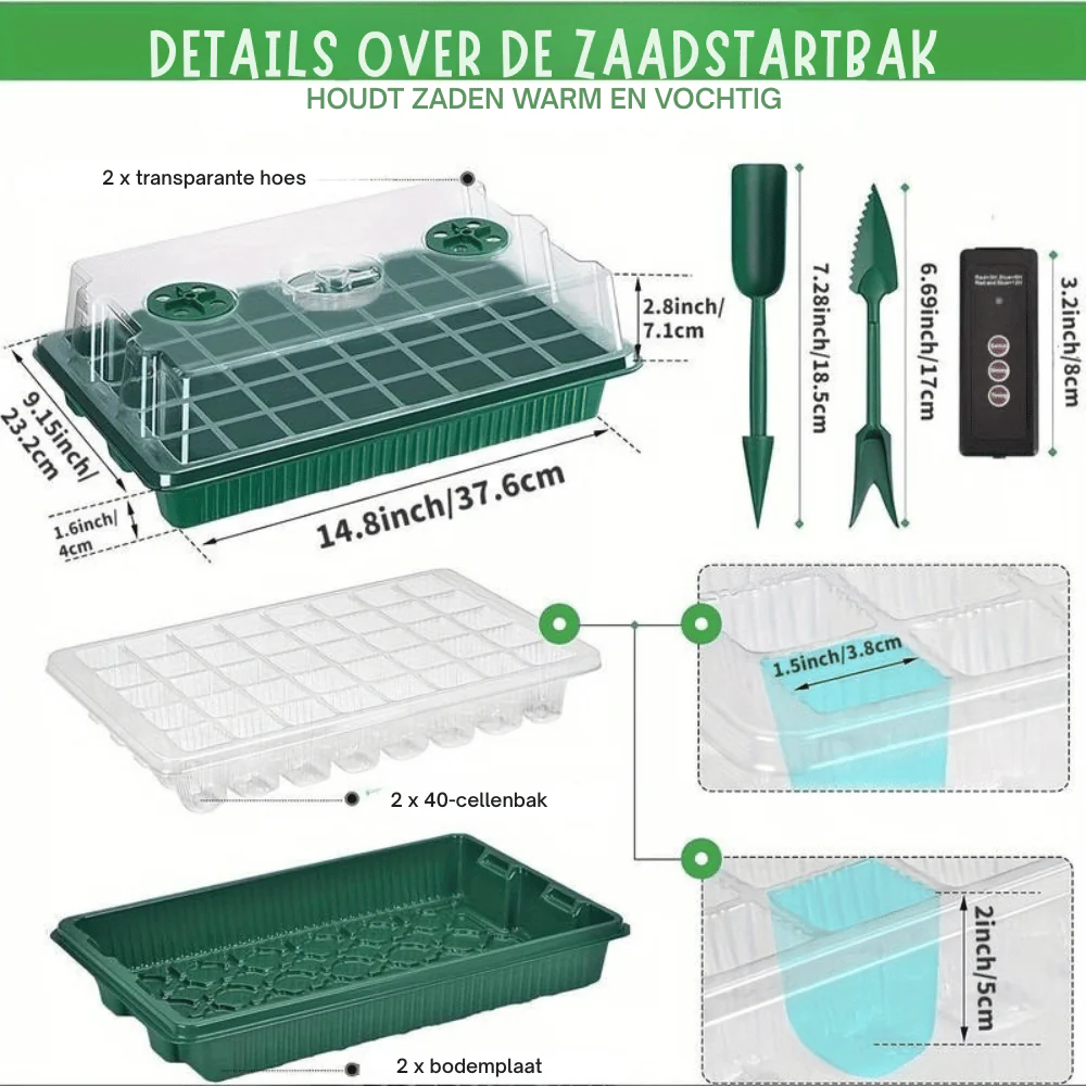 SaatlingSuccess – Slim Kweekstation | 50% KORTING - Image 3