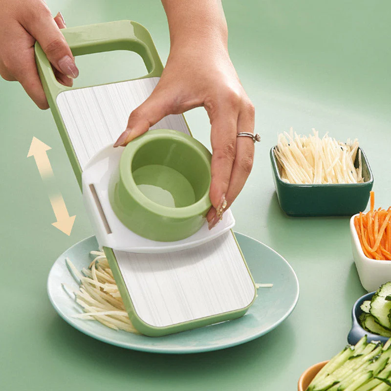 SafeSlice™ Multifunctionele Groentesnijder met Handbeschermer